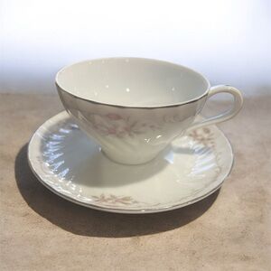1 Genuine Porcelain China Tea Cup & Saucer Set Made in Japan
